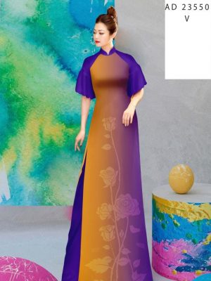 Vải Áo Dài Hoa Hồng Thiết Kế 2023 AD 23550 30 1692755147 756 Vai Ao Dai Hoa Hong Thiet Ke 2023 AD 23550
