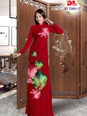 Vải Áo Dài In Hình Lá Vừa Ra AD BT2369 22 1692843743 116 Vai Ao Dai In Hinh La Vua Ra AD BT2369