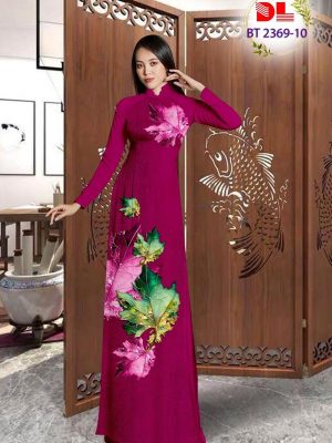 Vải Áo Dài In Hình Lá Vừa Ra AD BT2369 25 1692843744 985 Vai Ao Dai In Hinh La Vua Ra AD BT2369