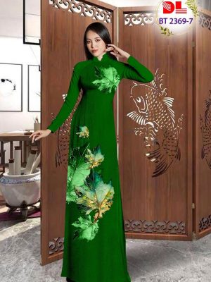 Vải Áo Dài In Hình Lá Vừa Ra AD BT2369 26 1692843745 530 Vai Ao Dai In Hinh La Vua Ra AD BT2369