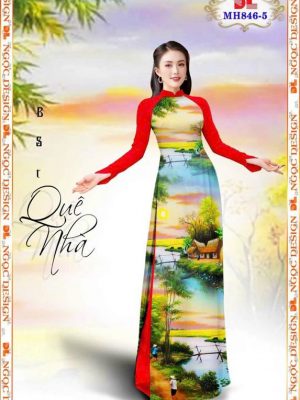 Vải Áo Dài Phong Cảnh Quê Hương Miền Nam Độc Đáo AD MH847 9 1692844220 354 Vai Ao Dai Phong Canh Que Huong Mien Nam Doc