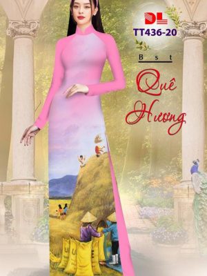 Vải Áo Dài Quê Hương Bông Lúa Chín Vừa Ra AD TT436 15 1692844762 368 Vai Ao Dai Que Huong Bong Lua Chin Vua Ra