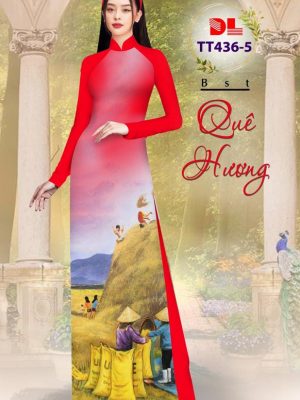 Vải Áo Dài Quê Hương Bông Lúa Chín Vừa Ra AD TT436 18 1692844763 70 Vai Ao Dai Que Huong Bong Lua Chin Vua Ra
