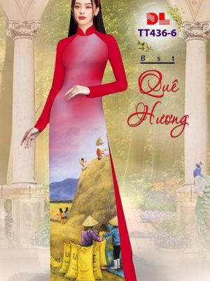 Vải Áo Dài Quê Hương Bông Lúa Chín Vừa Ra AD TT436 19 1692844764 246 Vai Ao Dai Que Huong Bong Lua Chin Vua Ra