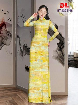 1692927585 140 Vai Ao Dai Hoa Van Vua Ra AD BT2375