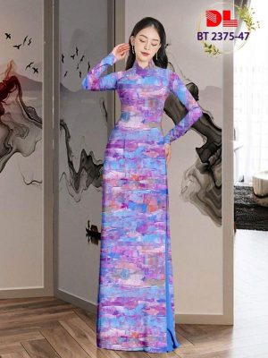 1692927589 63 Vai Ao Dai Hoa Van Vua Ra AD BT2375