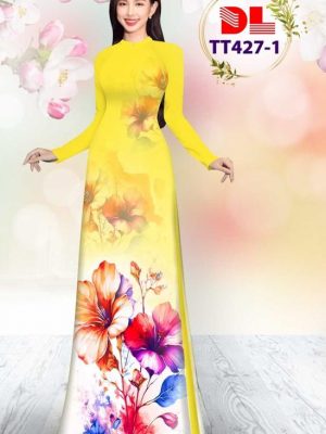 Vải Áo Dài Hoa Dâm Bụt Kiểu Mới AD TT427 24 1693021004 348 Vai Ao Dai Hoa Dam But Kieu Moi AD TT427