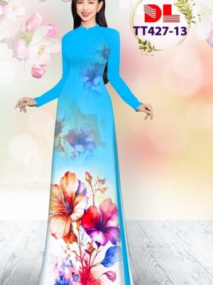 Vải Áo Dài Hoa Dâm Bụt Kiểu Mới AD TT427 34 1693021009 109 Vai Ao Dai Hoa Dam But Kieu Moi AD TT427