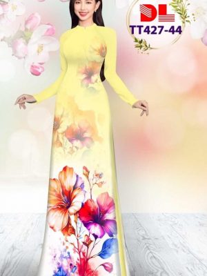 Vải Áo Dài Hoa Dâm Bụt Kiểu Mới AD TT427 41 1693021013 878 Vai Ao Dai Hoa Dam But Kieu Moi AD TT427