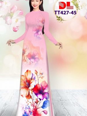 Vải Áo Dài Hoa Dâm Bụt Kiểu Mới AD TT427 42 1693021014 917 Vai Ao Dai Hoa Dam But Kieu Moi AD TT427