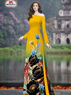 Vải Áo Dài Hoa Sen Sang Trọng Kiểu Mới AD MV4276 27 1693444871 129 Vai Ao Dai Hoa Sen Sang Trong Kieu Moi AD