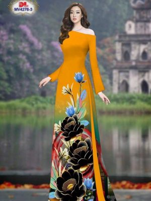 Vải Áo Dài Hoa Sen Sang Trọng Kiểu Mới AD MV4276 28 1693444872 72 Vai Ao Dai Hoa Sen Sang Trong Kieu Moi AD