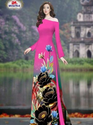 Vải Áo Dài Hoa Sen Sang Trọng Kiểu Mới AD MV4276 35 1693444876 648 Vai Ao Dai Hoa Sen Sang Trong Kieu Moi AD