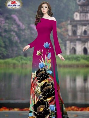 Vải Áo Dài Hoa Sen Sang Trọng Kiểu Mới AD MV4276 36 1693444876 684 Vai Ao Dai Hoa Sen Sang Trong Kieu Moi AD