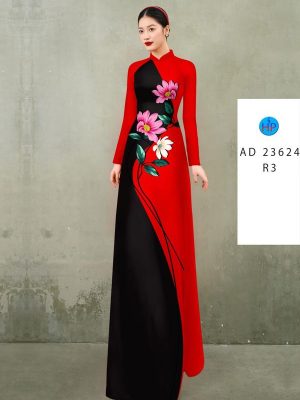 Vai Ao Dai Hoa Cuc Vua Ra AD 23624