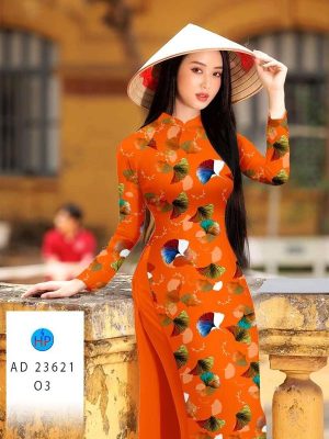 Vải Áo Dài Hoa Đều Thiết Kế 2023 AD 23621 19 Vai Ao Dai Hoa Deu Thiet Ke 2023 AD 23621
