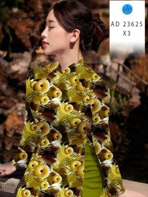Vải Áo Dài Hoa Đều Thiết Kế 2023 AD 23625 20 Vai Ao Dai Hoa Deu Thiet Ke 2023 AD 23625