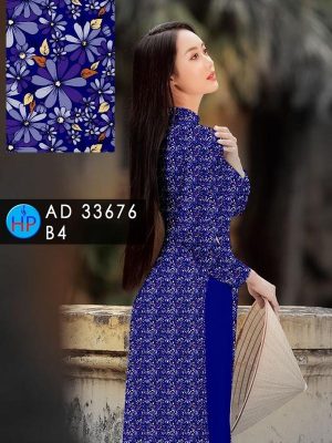 Vải Áo Dài Hoa Đều Thiết Kế 2023 AD 33676 19 Vai Ao Dai Hoa Deu Thiet Ke 2023 AD 33676