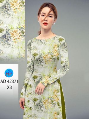 Vai Ao Dai Hoa Deu Thiet Ke 2023 AD 42371