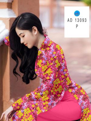 Vải Áo Dài Hoa Đều Vừa Ra AD 13093 19 Vai Ao Dai Hoa Deu Vua Ra AD 13093