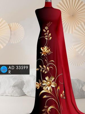 Vải Áo Dài Hoa In 3D Mới Ra AD 33599 19 Vai Ao Dai Hoa In 3D Moi Ra AD 33599