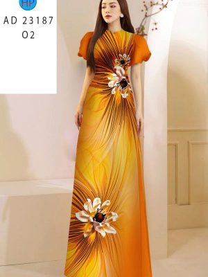 Vải Áo Dài Hoa In 3D Vừa Ra AD 23187 19 Vai Ao Dai Hoa In 3D Vua Ra AD 23187