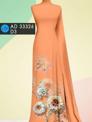 Vải Áo Dài Hoa In 3D Vừa Ra AD 33326 20 Vai Ao Dai Hoa In 3D Vua Ra AD 33326