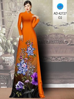 Vải Áo Dài Hoa In 3D Vừa Ra AD 42727 19 Vai Ao Dai Hoa In 3D Vua Ra AD 42727