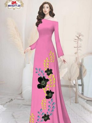 Vải Áo Dài Hoa In 3D Vừa Ra AD MV4277 24 Vai Ao Dai Hoa In 3D Vua Ra AD MV4277