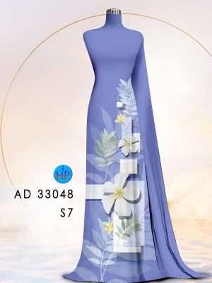 Vải Áo Dài Hoa Sứ Vừa Ra AD 33048 19 Vai Ao Dai Hoa Su Vua Ra AD 33048