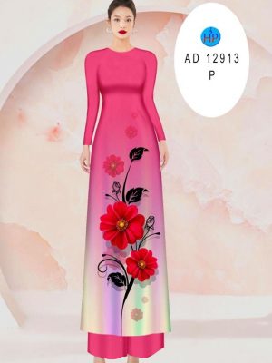 Vải Áo Dài Hoa In 3D Độc Đáo AD 12913 27 1693799344 276 Vai Ao Dai Hoa In 3D Doc Dao AD 12913