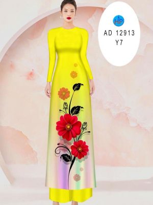 Vải Áo Dài Hoa In 3D Độc Đáo AD 12913 35 1693799349 74 Vai Ao Dai Hoa In 3D Doc Dao AD 12913