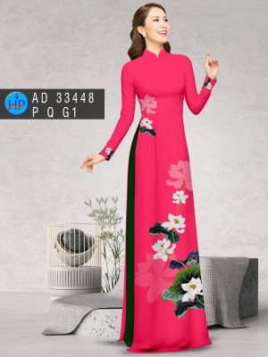 Vải Áo Dài Hoa Sen Thiết Kế 2023 AD 33448 27 1694242489 600 Vai Ao Dai Hoa Sen Thiet Ke 2023 AD 33448