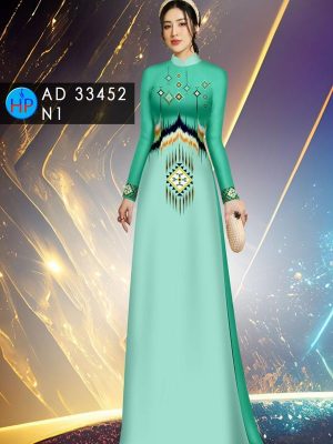 1694397290 620 Vai Ao Dai Sang Trong Hinh Hoa Van Doc Dao