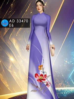 1694482099 591 Vai Ao Dai Hoa Cuc Thiet Ke 2023 AD 33470