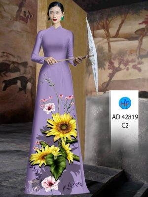 1694483057 660 Vai Ao Dai Hoa Huong Duong Thiet Ke 2023 AD