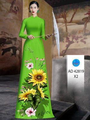 1694483057 795 Vai Ao Dai Hoa Huong Duong Thiet Ke 2023 AD