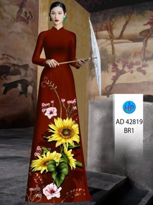 1694483058 646 Vai Ao Dai Hoa Huong Duong Thiet Ke 2023 AD