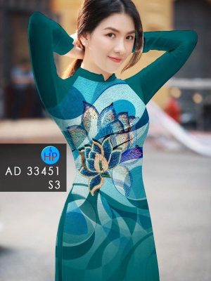 Vải Áo Dài Hoa Sen Mới Ra AD 33451 22 1694570864 195 Vai Ao Dai Hoa Sen Moi Ra AD 33451