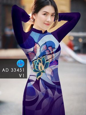 Vải Áo Dài Hoa Sen Mới Ra AD 33451 33 1694570871 82 Vai Ao Dai Hoa Sen Moi Ra AD 33451