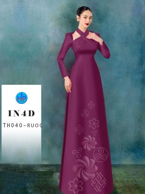 1694573806 750 Vai Ao Dai Hoa Van Chim In 4D Doc Dao