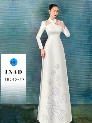 1694573809 257 Vai Ao Dai Hoa Van Chim In 4D Doc Dao