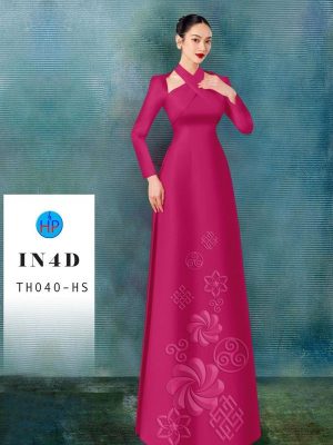1694573809 738 Vai Ao Dai Hoa Van Chim In 4D Doc Dao