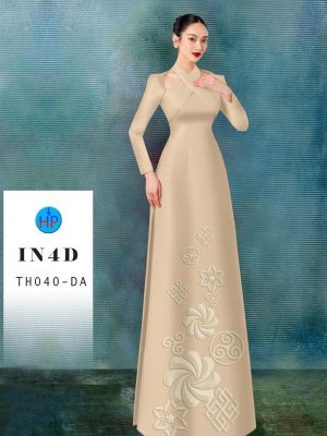 1694573810 312 Vai Ao Dai Hoa Van Chim In 4D Doc Dao
