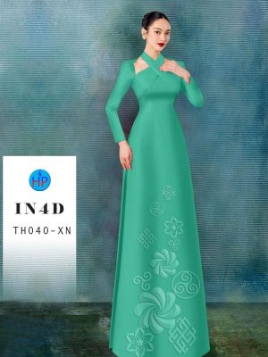 1694573811 496 Vai Ao Dai Hoa Van Chim In 4D Doc Dao