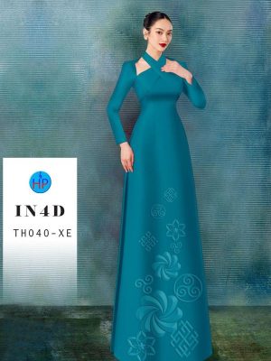 1694573813 918 Vai Ao Dai Hoa Van Chim In 4D Doc Dao