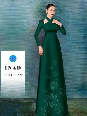 1694573815 889 Vai Ao Dai Hoa Van Chim In 4D Doc Dao