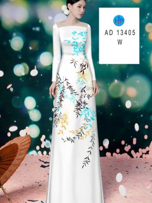 Vải Áo Dài Hoa In 3D Độc Đáo AD 13405 23 1694574718 493 Vai Ao Dai Hoa In 3D Doc Dao AD 13405