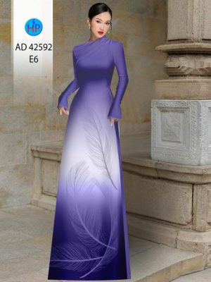 Vải Áo Dài In Hình Lông Chim Thiết Kế 2023 AD 42592 20 1694743413 510 Vai Ao Dai In Hinh Long Chim Thiet Ke 2023
