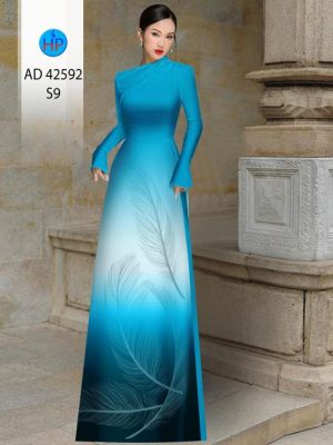 Vải Áo Dài In Hình Lông Chim Thiết Kế 2023 AD 42592 29 1694743418 283 Vai Ao Dai In Hinh Long Chim Thiet Ke 2023